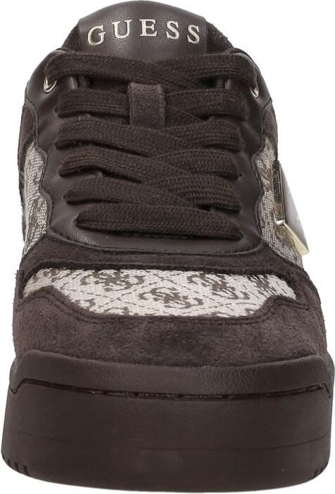 GUESS Miram 16 Sneakers Laag Donkerbruin - Foto 5