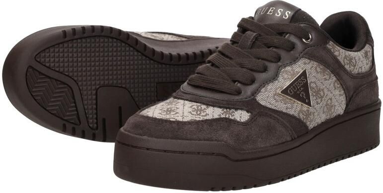 GUESS Miram 16 Sneakers Laag Donkerbruin - Foto 7