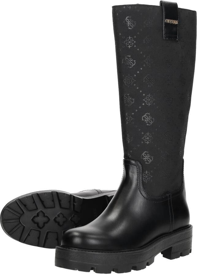 GUESS Dames Laars Zwart FLFYNNFAL11 Black Yannis - Foto 3