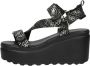 GUESS Ocilia2 Dames Sandalen Black Platino - Thumbnail 2