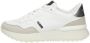 Guess Witte Vienna Sneaker Eco Leer Stof White Dames - Thumbnail 3