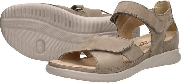 Hartjes 132.1113 99~~~~~~~~~~~~~~~~~~~ Platte sandalenDames Sandalen Taupe - Foto 13