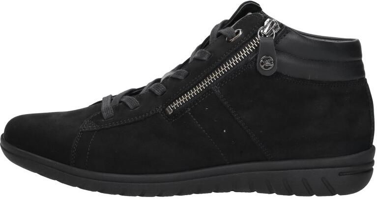 HARTJES Hoge Sneakers Dames 172.0836 Casual Boot Maat: 40 Materiaal: Nubuck Kleur: Zwart - Foto 8