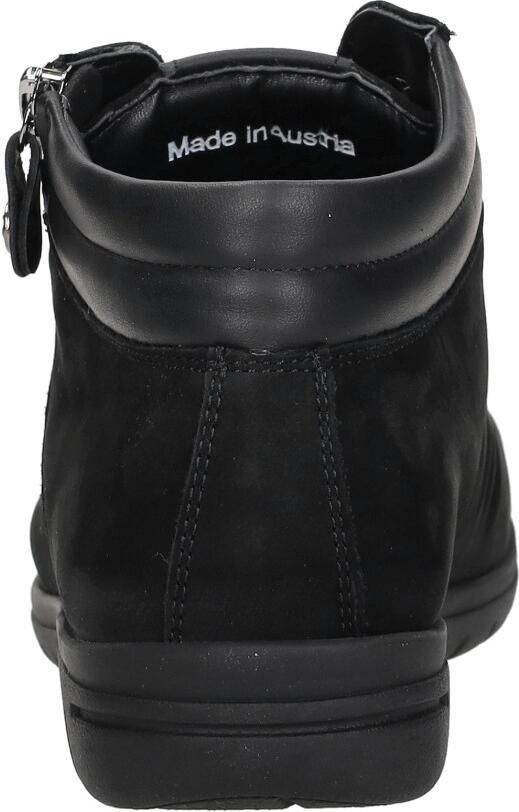 HARTJES Hoge Sneakers Dames 172.0836 Casual Boot Maat: 40 Materiaal: Nubuck Kleur: Zwart - Foto 4