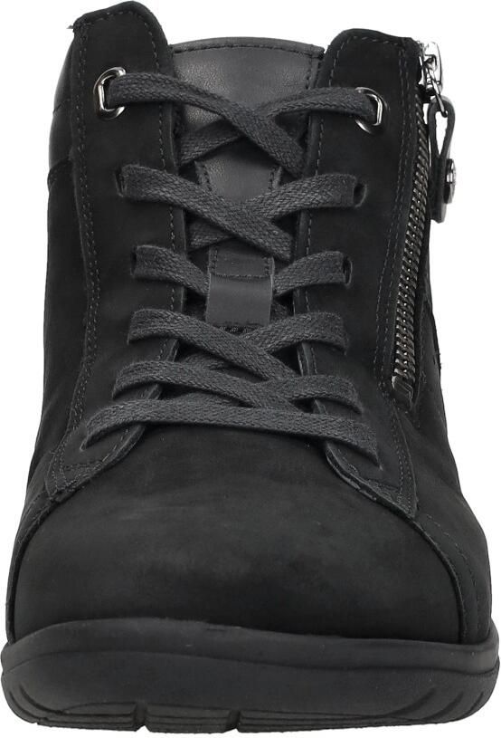 HARTJES Hoge Sneakers Dames 172.0836 Casual Boot Maat: 40 Materiaal: Nubuck Kleur: Zwart - Foto 3