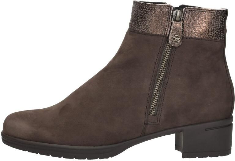 Hartjes 172.0232 24-77.77 dames enkellaarzen gekleed (7 5) bruin - Foto 3