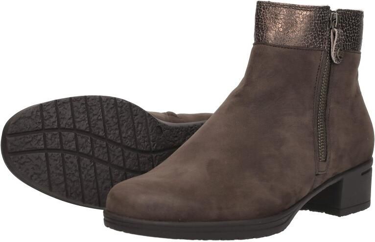 Hartjes 172.0232 24-77.77 dames enkellaarzen gekleed (7 5) bruin - Foto 4