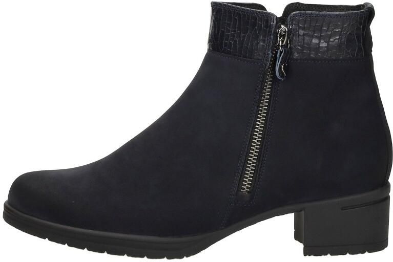 Hartjes 172.0247 24 47.47 Enkellaarzen Blauw Nubuck Dames Breedtemaat H Blauw - Foto 2