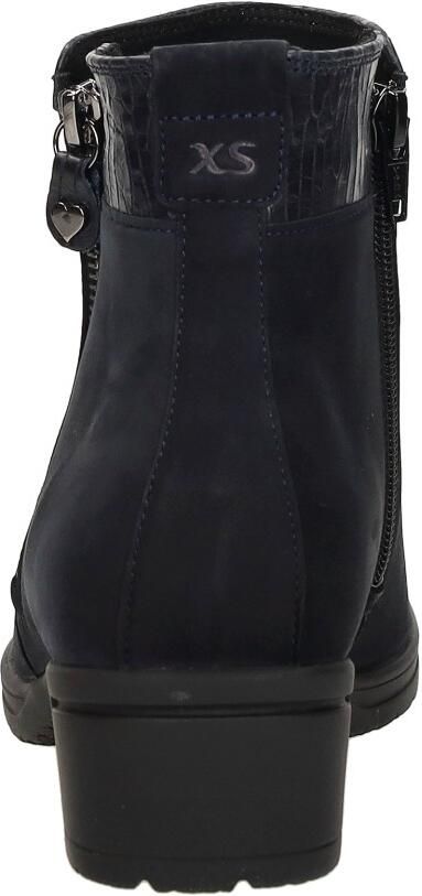 Hartjes 172.0247 24 47.47 Enkellaarzen Blauw Nubuck Dames Breedtemaat H Blauw - Foto 6