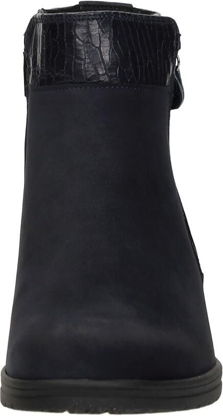 Hartjes 172.0247 24 47.47 Enkellaarzen Blauw Nubuck Dames Breedtemaat H Blauw - Foto 5