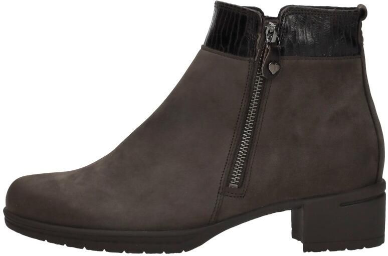 Hartjes 172.0247 24 41.77 Veterschoenen Grijs Nubuck Dames Breedtemaat H Grijs - Foto 8