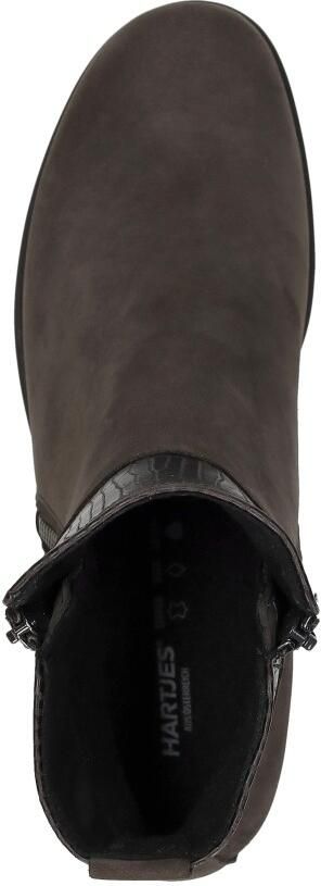 Hartjes 172.0247 24 41.77 Veterschoenen Grijs Nubuck Dames Breedtemaat H Grijs - Foto 6