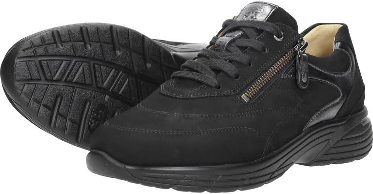 Hartjes Sneakers Dames Zwart - Foto 4