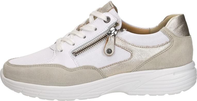 Hartjes 162.2603 31 32.02 Katy Sneakers Wit Leer Dames Breedte K Wit - Foto 4