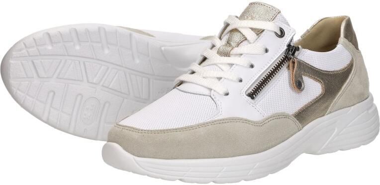 Hartjes 162.2603 31 32.02 Katy Sneakers Wit Leer Dames Breedte K Wit - Foto 9