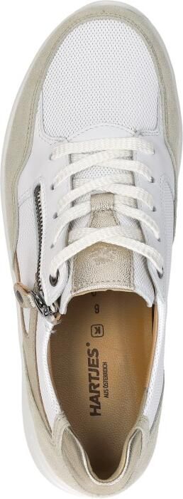 Hartjes 162.2603 31 32.02 Katy Sneakers Wit Leer Dames Breedte K Wit - Foto 10