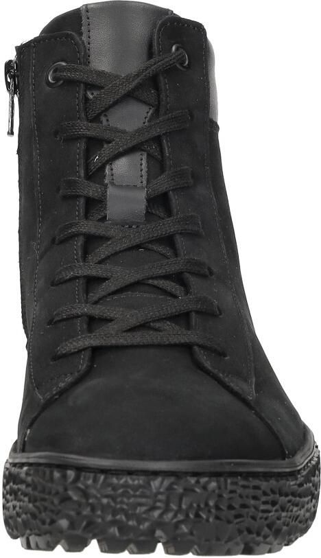 HARTJES Hoge Sneakers Dames Nub Mid Sneaker 37 5 Suède Zwart - Foto 9