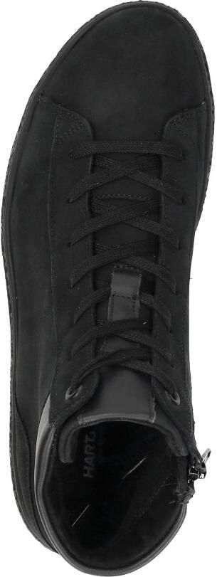 HARTJES Hoge Sneakers Dames Nub Mid Sneaker 37 5 Suède Zwart - Foto 11