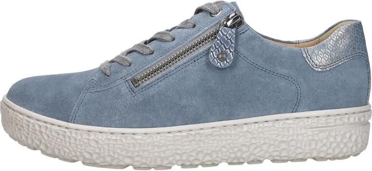 HARTJES Lage Sneakers Dames 162.1401 Phil Maat: 42 Materiaal: Suède Kleur: Blauw - Foto 6