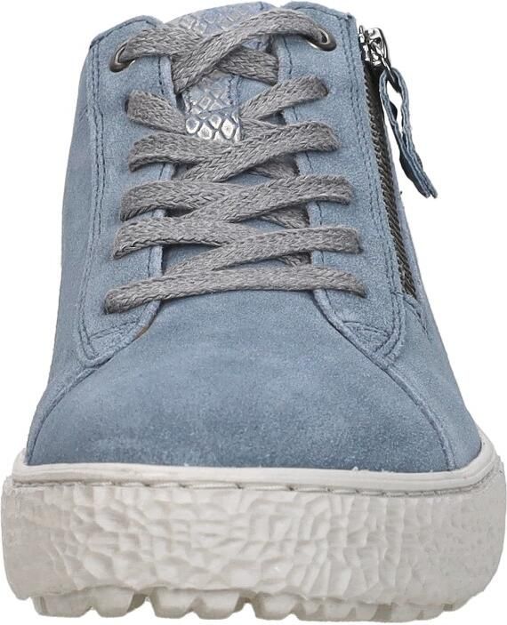 HARTJES Lage Sneakers Dames 162.1401 Phil Maat: 42 Materiaal: Suède Kleur: Blauw - Foto 7