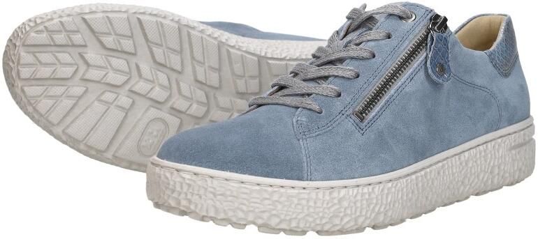 HARTJES Lage Sneakers Dames 162.1401 Phil Maat: 42 Materiaal: Suède Kleur: Blauw - Foto 10