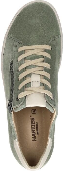 HARTJES Lage Sneakers Dames 162.1402 Phil Maat: 42 5 Materiaal: Suède Kleur: Groen - Foto 13