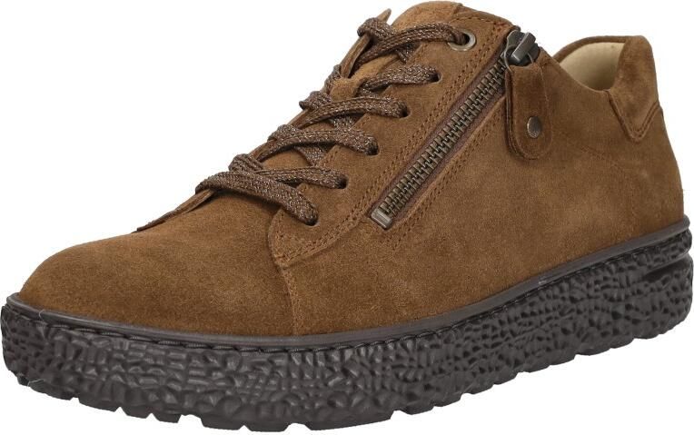 Hartjes 162.1401 30 53.00 Sneakers Bruin Suede Dames Breedtemaat H Bruin - Foto 4