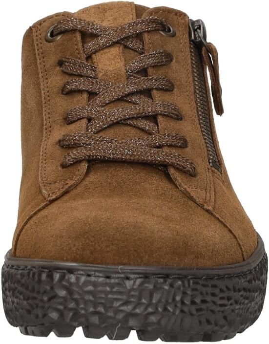 Hartjes 162.1401 30 53.00 Sneakers Bruin Suede Dames Breedtemaat H Bruin - Foto 3
