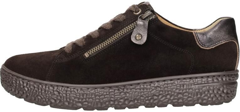 Hartjes 162.1417 34 77.38 H Sneakers Donker Bruin Suede Dames Donker Bruin - Foto 3