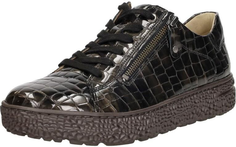 HARTJES Sneakers Dames Combi Met Hiel Suede H Ls Sneaker 41 5 Suède Taupe - Foto 9