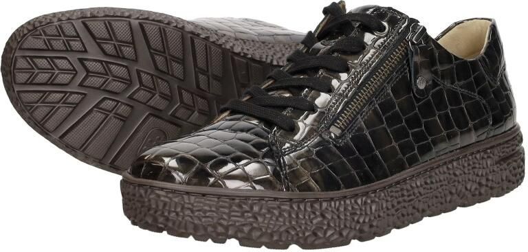HARTJES Sneakers Dames Combi Met Hiel Suede H Ls Sneaker 41 5 Suède Taupe - Foto 12