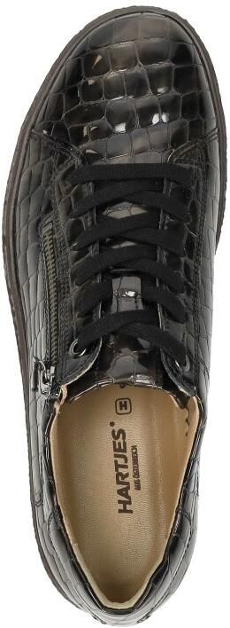 HARTJES Sneakers Dames Combi Met Hiel Suede H Ls Sneaker 41 5 Suède Taupe - Foto 14