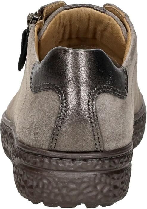 HARTJES Sneakers Dames Combi Met Hiel Suede H Ls Sneaker 41 5 Suède Taupe - Foto 10