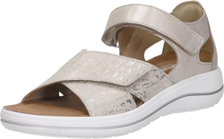 Hartjes Pop Sandale Sandalen Plat Goudkleur - Foto 6