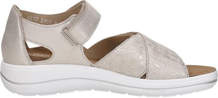 Hartjes Pop Sandale Sandalen Plat Goudkleur - Foto 8