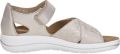 HARTJES Sandalen met Hak Dames Pop Leer Beige - Goud