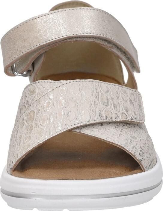 Hartjes Pop Sandale Sandalen Plat Goudkleur - Foto 5