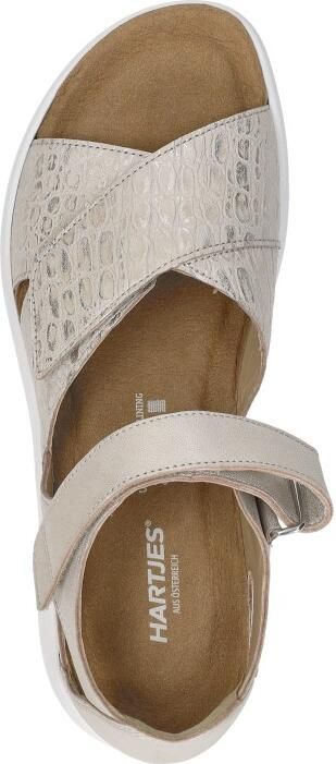 Hartjes Pop Sandale Sandalen Plat Goudkleur - Foto 9