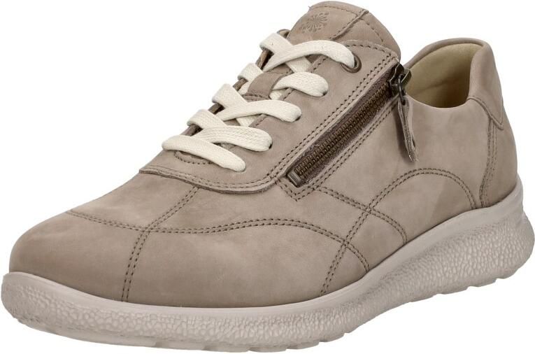 Hartjes 162.1606 99 31.00 Beige nubuck sneaker wijdte K - Foto 4