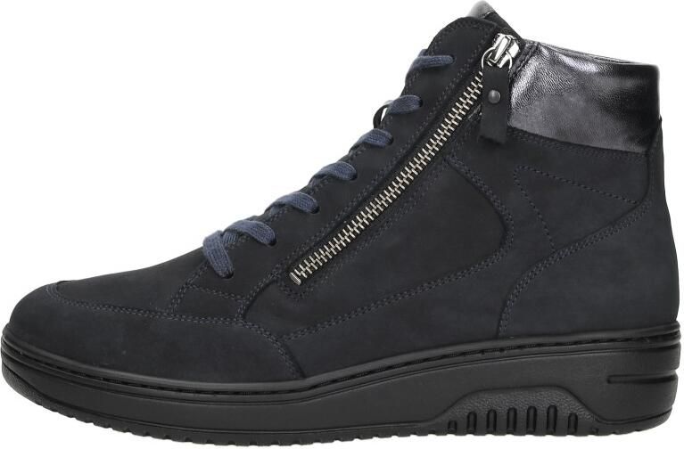 Hartjes 172.1707 21~~~~~~~~~~~~~~~~~~~ Hoge sneakersVeterlaarzenDames veterschoenenDames sneakersHalf-hoge schoenen Blauw - Foto 6