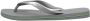 Havaianas Brasil Logo Unisex Slippers Steel Grey Steel Grey - Thumbnail 5