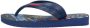 Havaianas Kids Max Herois Jongens Slippers Donkerblauw Rood - Thumbnail 2