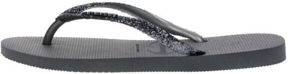 HAVAIANAS Teenslippers Dames Kids Slim Glitter Ii Maat: 41 42 Materiaal: Rubber Kleur: Grijs - Foto 8