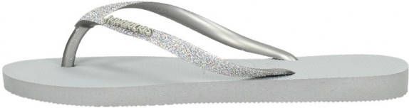 Havaianas Slim Glitter II Meisjes Slippers Ice Grey - Foto 5