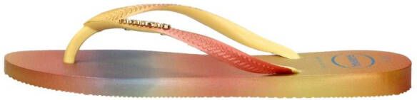 Havaianas Teenslippers SLIM GRADIENT SUNSET zomerschoen slippers poolslides met zomerse kleurverloop - Foto 4