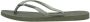 HAVAIANAS Teenslippers Dames Slim Logo Metallic Maat: 41 42 Materiaal: Rubber Kleur: Groen - Thumbnail 3