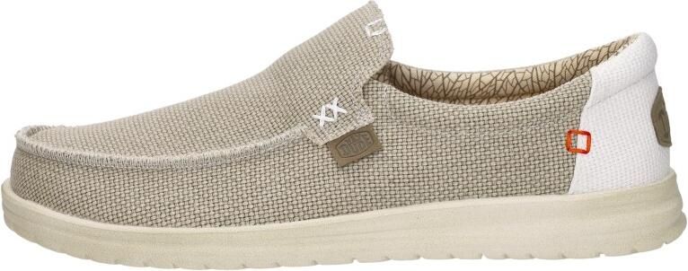 Hey Dude HEYDUDE Mikka Braided Heren Instappers Off White Beige Wit HD40124-1LB - Foto 11