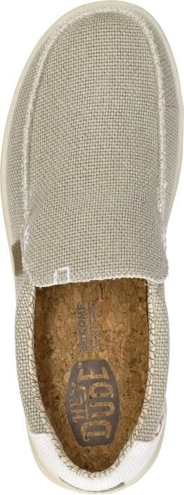 Hey Dude HEYDUDE Mikka Braided Heren Instappers Off White Beige Wit HD40124-1LB - Foto 14