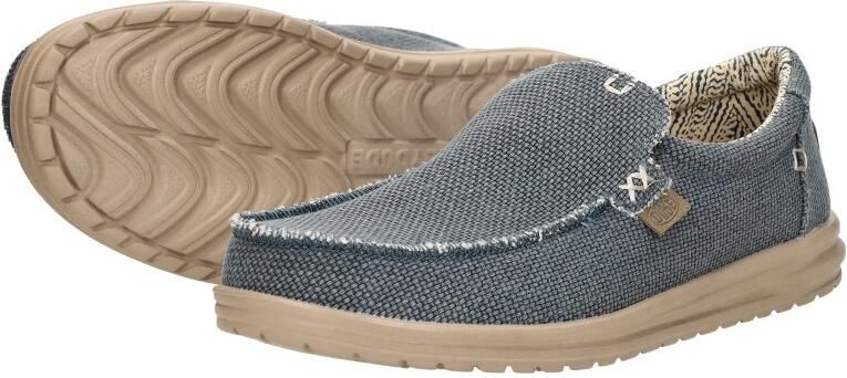 Hey Dude HEYDUDE Mikka Braided Heren Instappers Deep Blue Blauw HD40124-4NL - Foto 9