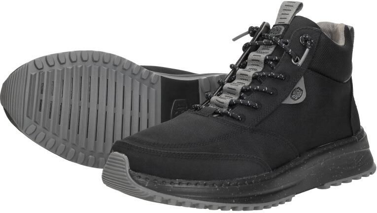 Hey Dude Tahoe Nylon Veterschoenen Hoog zwart - Foto 6